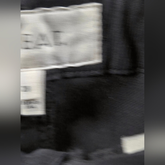 The Great. Black Corduroy Elevated Basic Quiet Luxury Pants, Size 28 - Picture 4 of 5